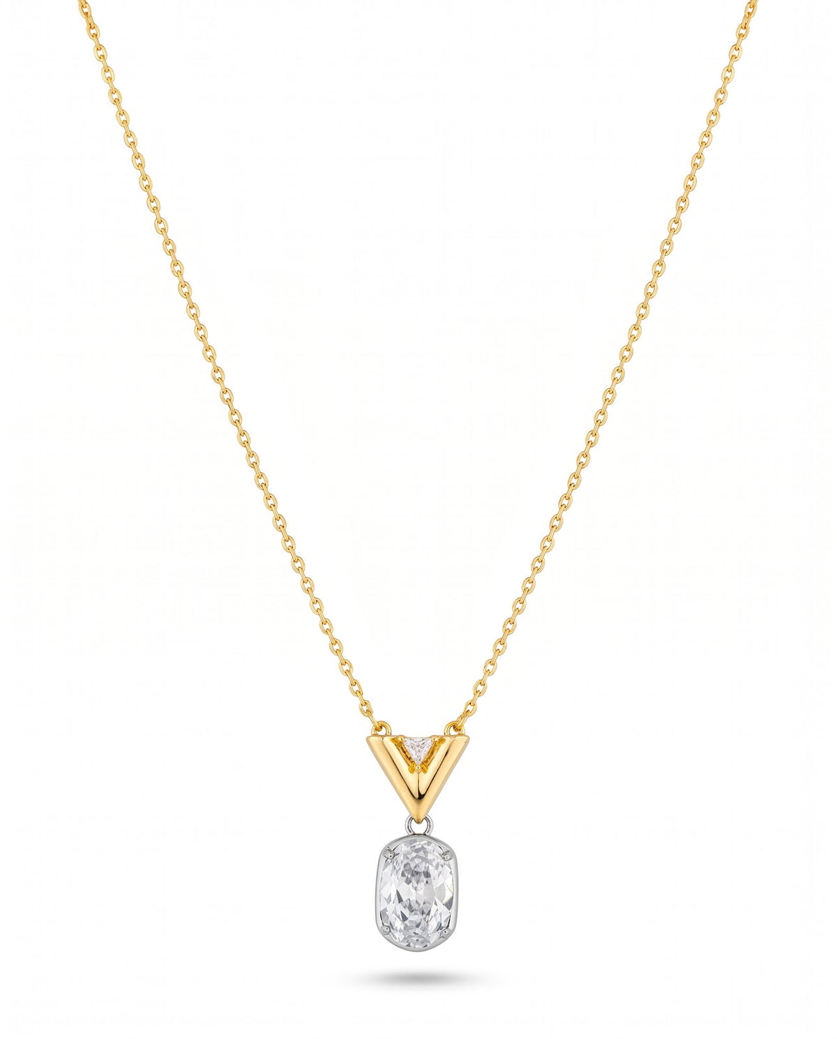 Women's Butterfly Crystal Pendant Chain