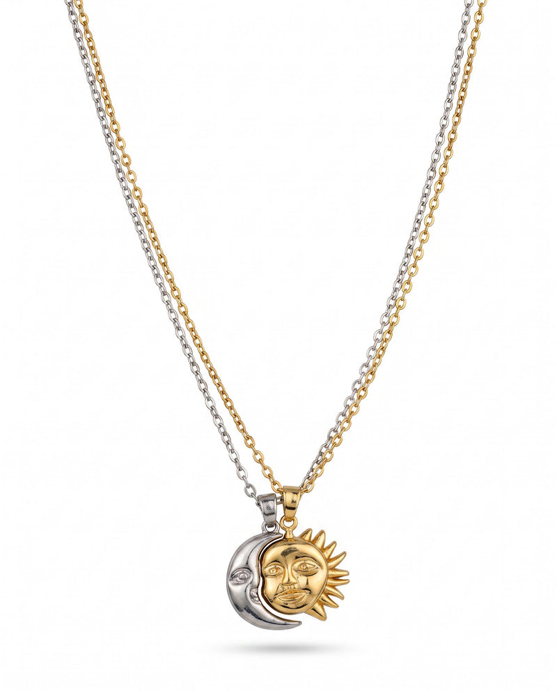 Women's Sun Pendant Chain