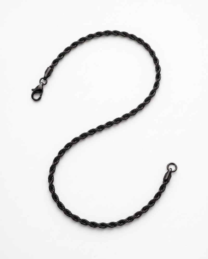 Black Rope Chain