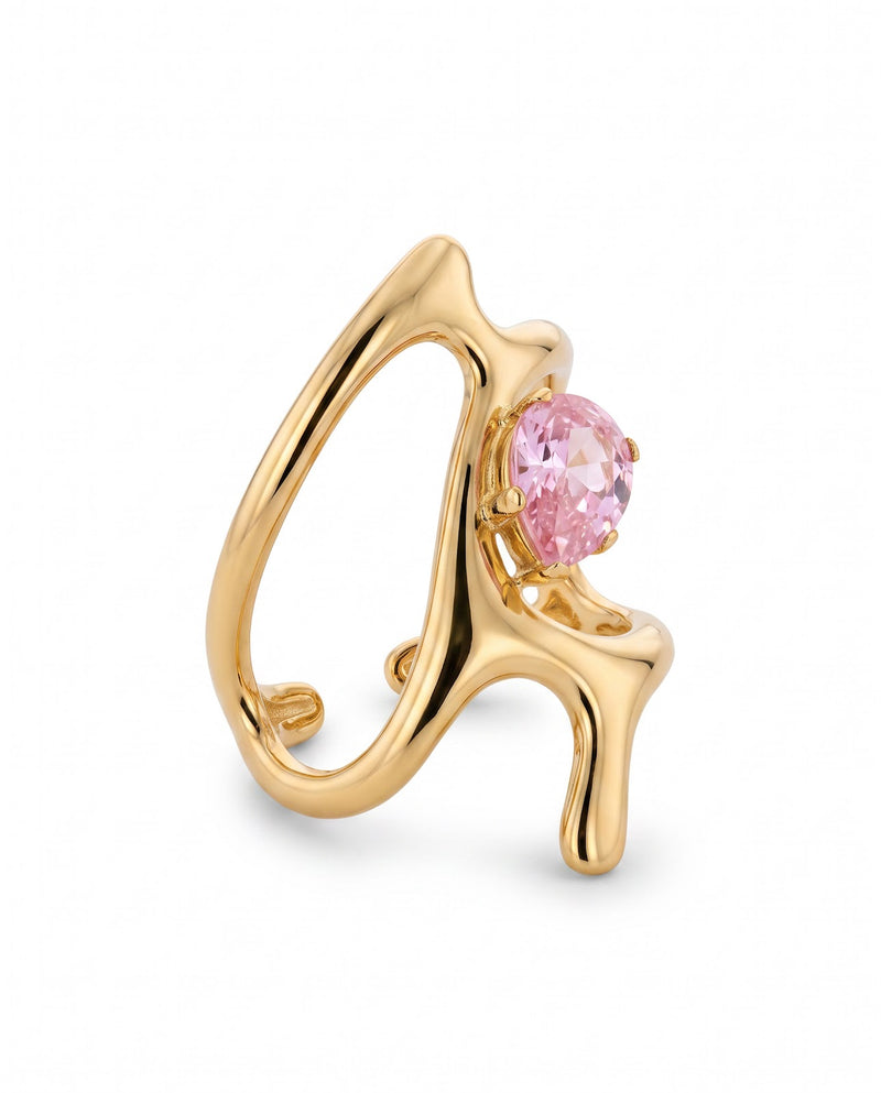 Women's Crystal Halo Ring