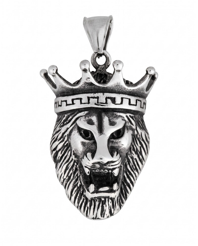 Royal Lion Crown Pendant