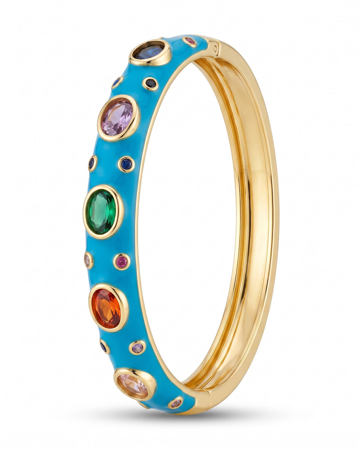 Women's Blue Evil Eye Kada