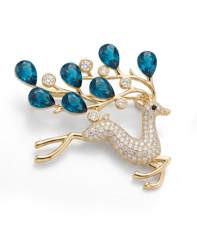 Butterfly Bloom Brooch
