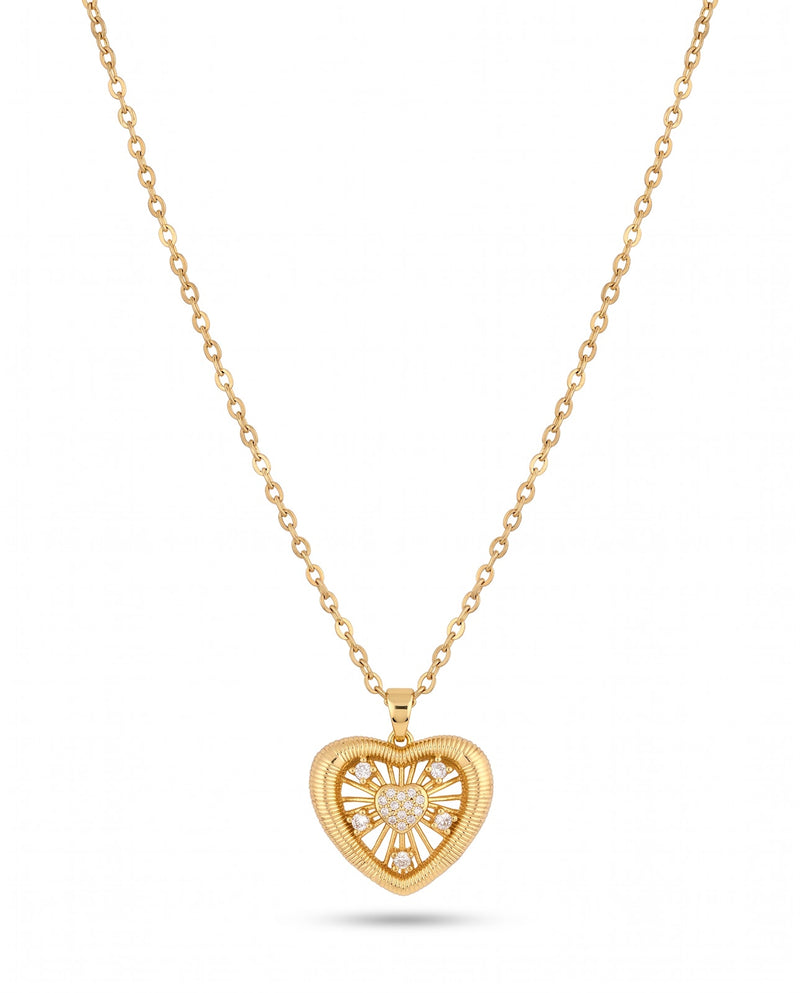 Women's Heart Pendant Chain