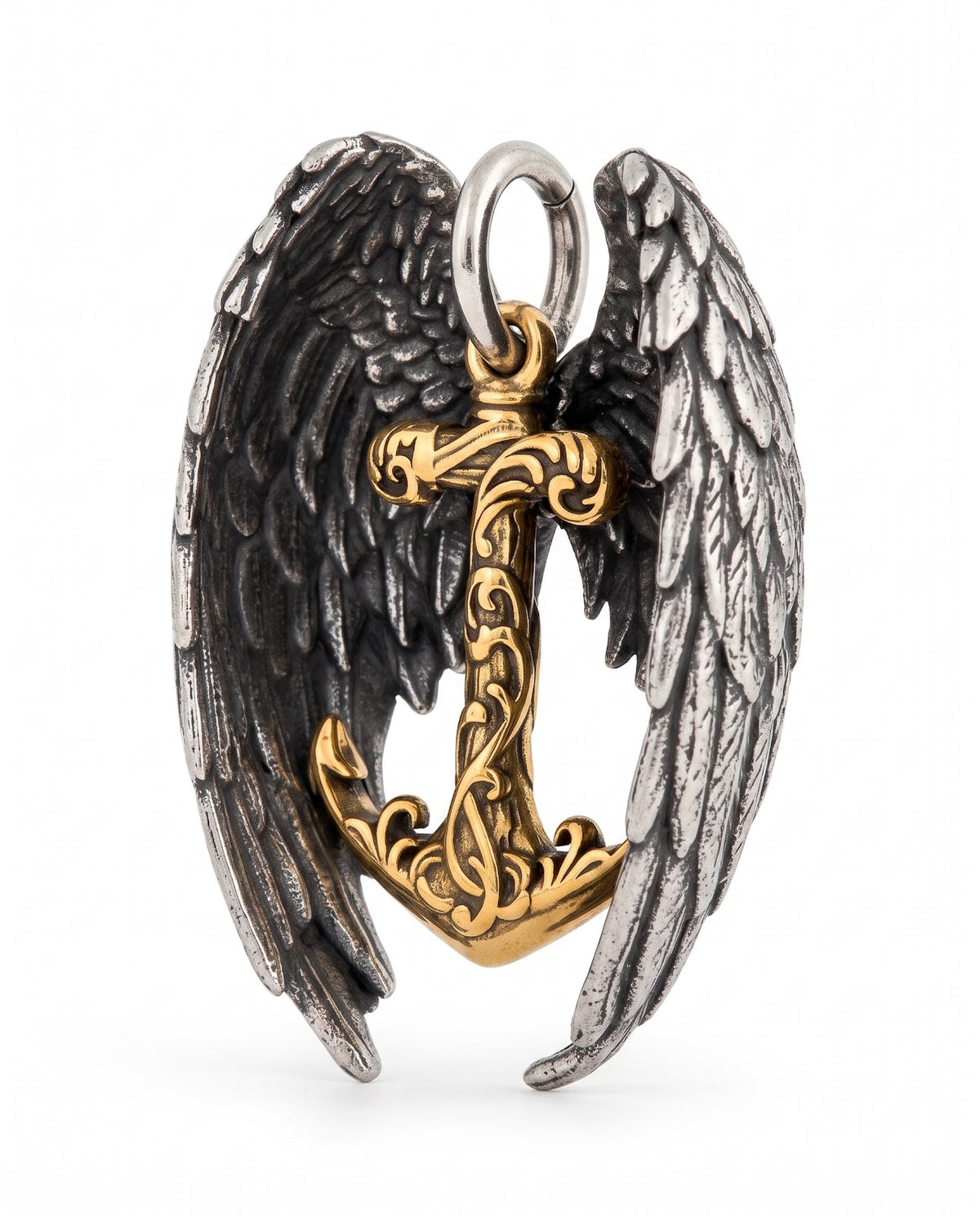 Guardian Anchor Wings Pendant