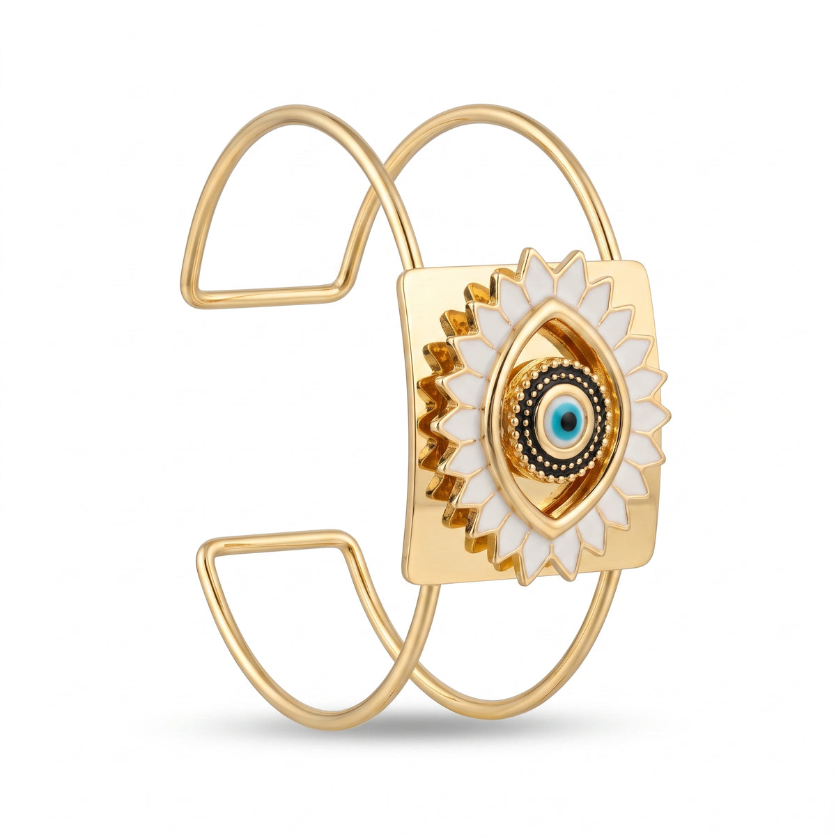 Golden Sun Eye Cuff
