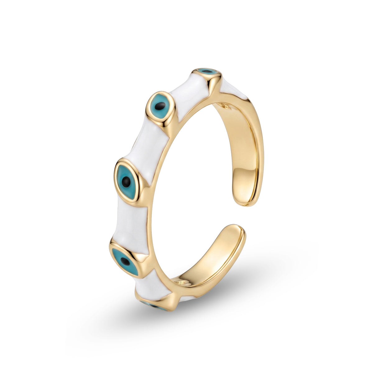 Evil Eye Open Ring