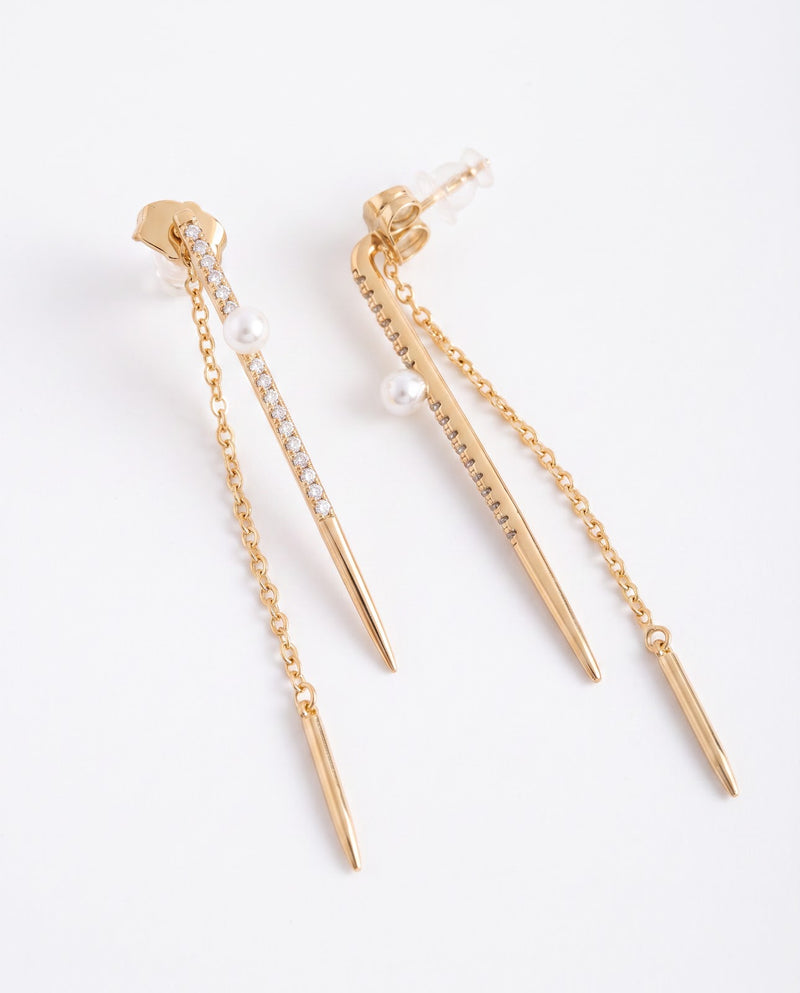 Women's Chain Drop Earrings