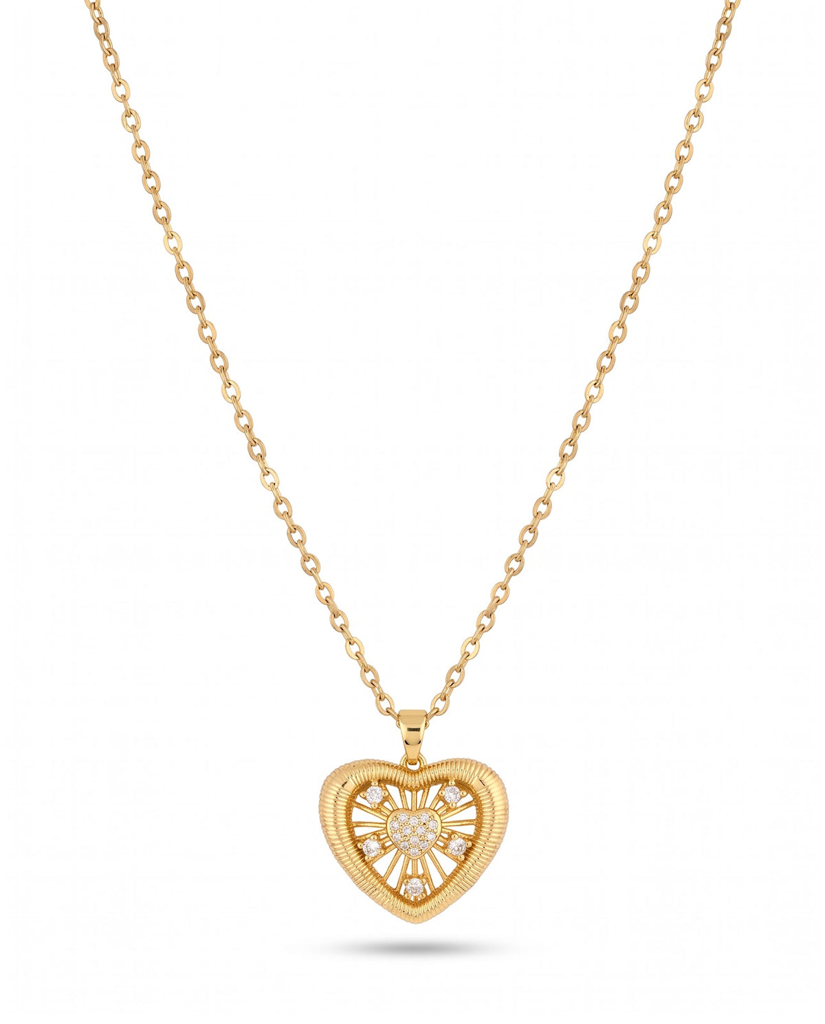 Women's Heart Pendant Chain
