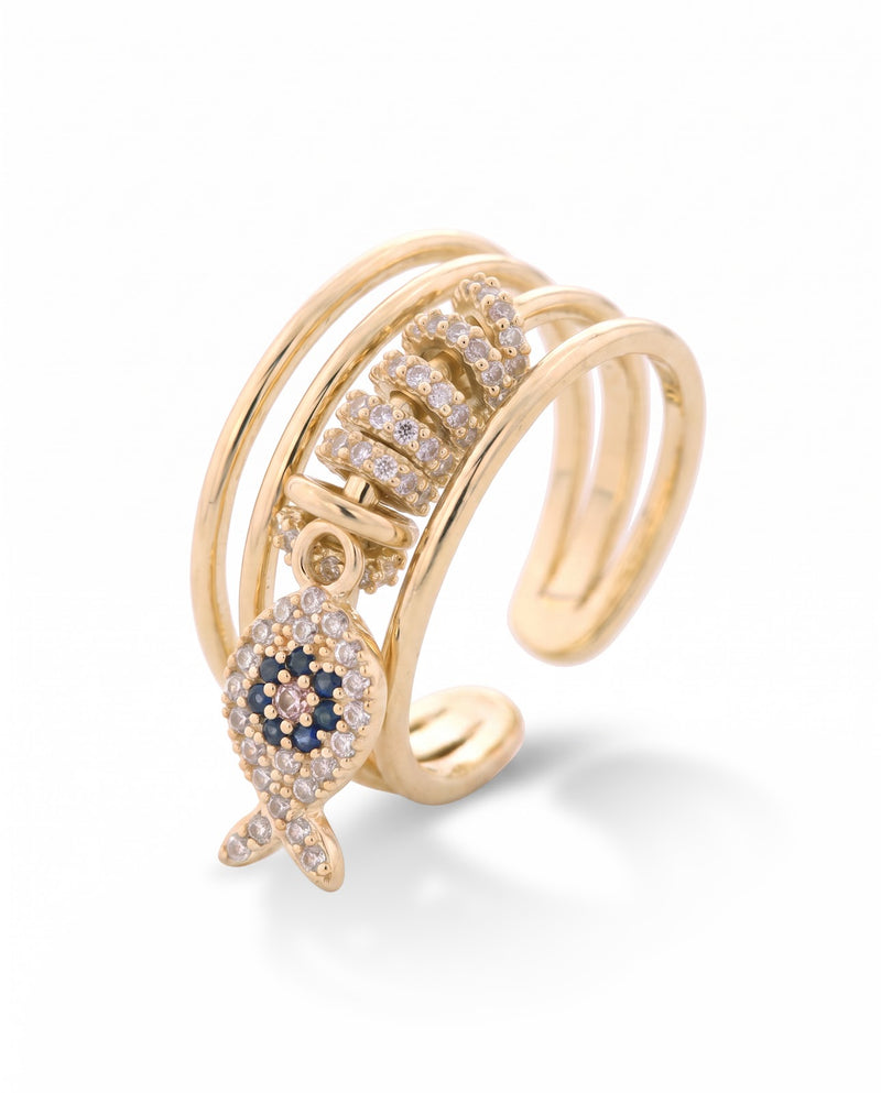 Women's Textured Band Ring