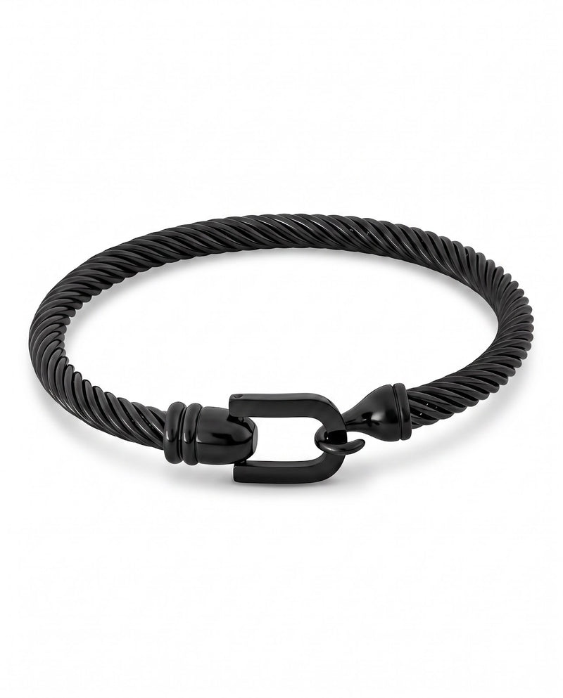 Men's Twisted Cable Kada