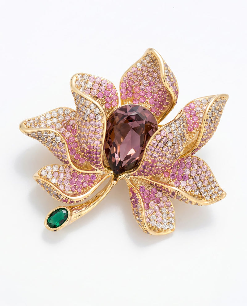 Orchid Blossom Brooch