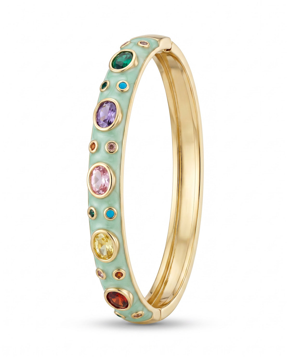 Women's Floral Enamel Kada