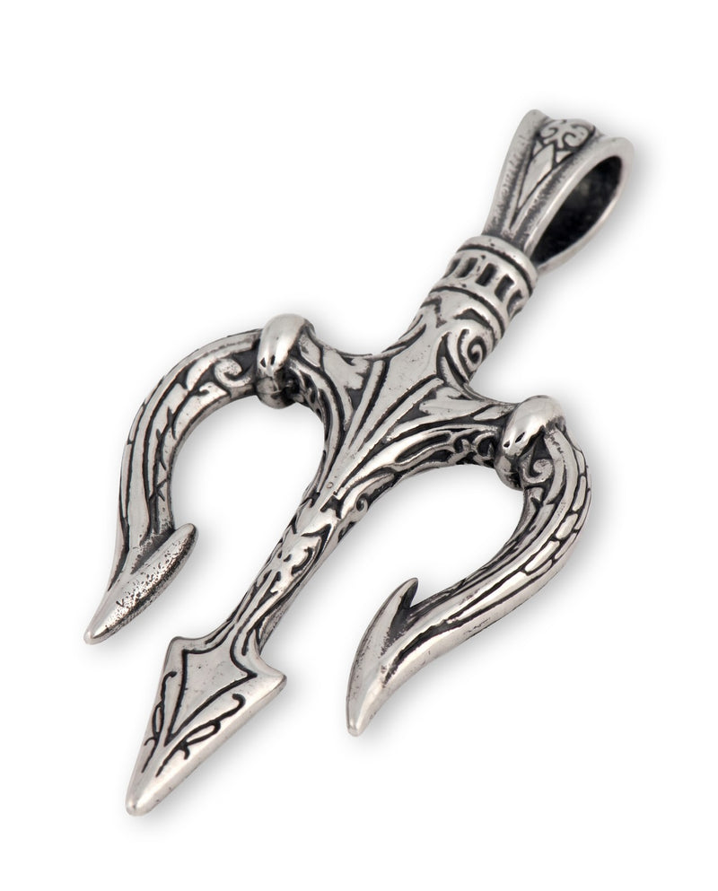 Serpent Trident Pendant