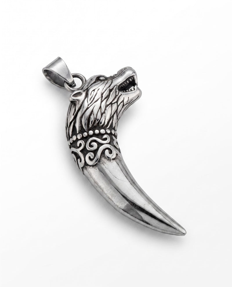 Howling Wolf Fang Pendant
