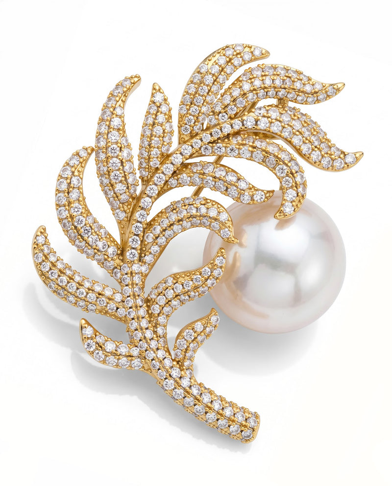Pearl Blossom Brooch