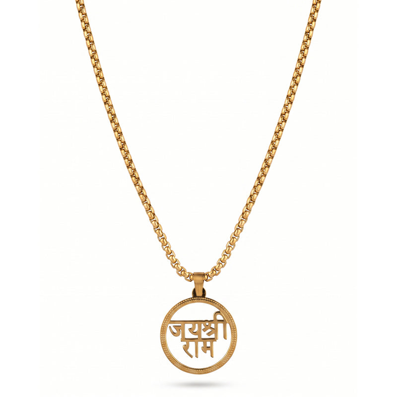 gold divine necklace