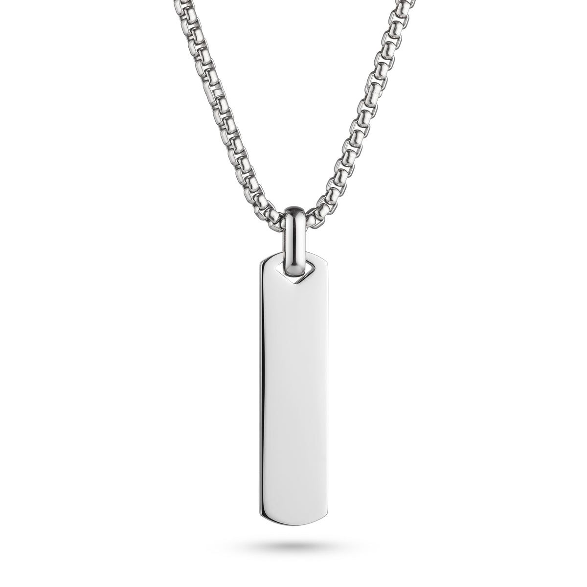 Silver Line Necklace