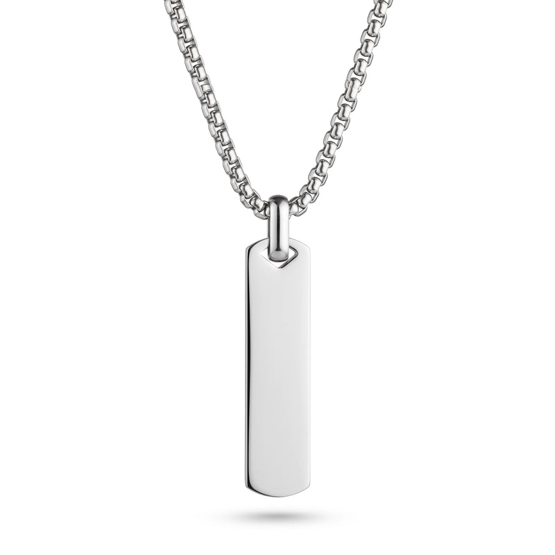 Silver Line Necklace
