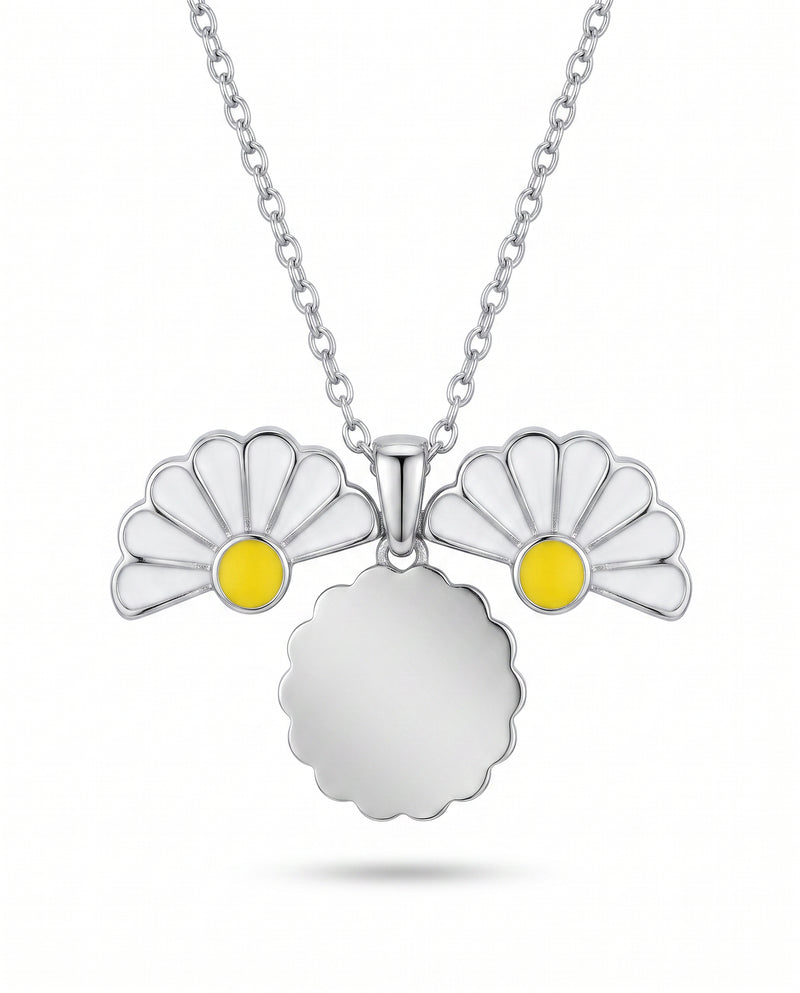 Floral Heart Necklace