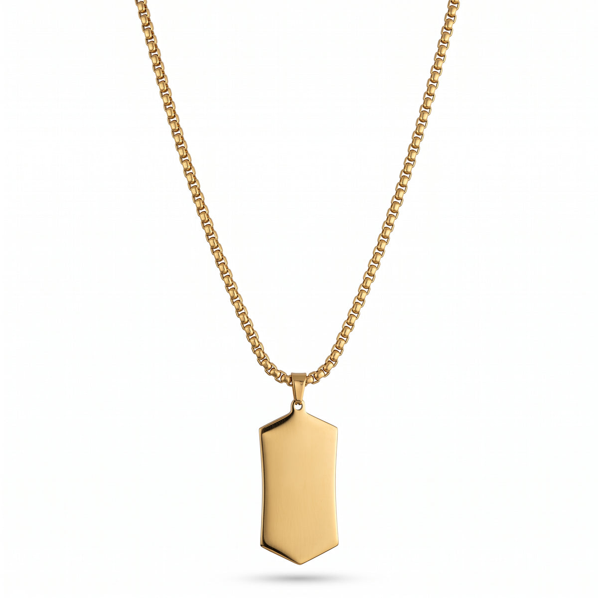 Gold Form Necklace