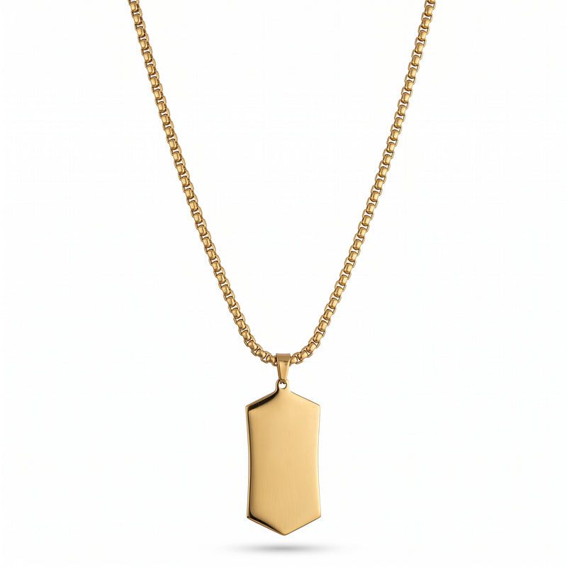 Gold Form Necklace