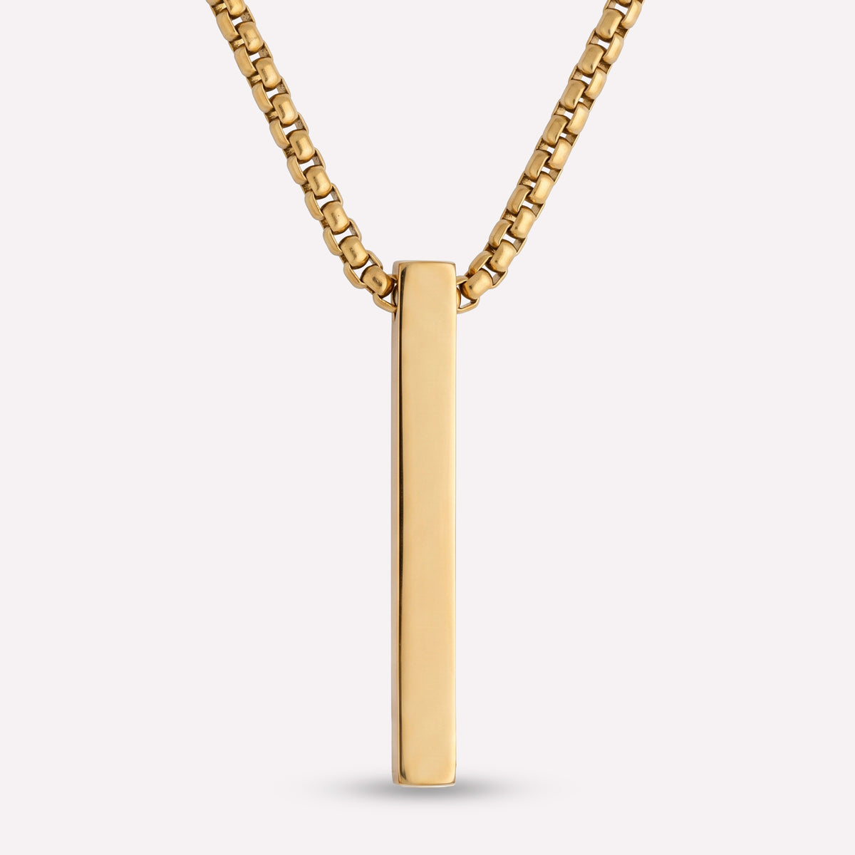 Gold Vertical Necklace